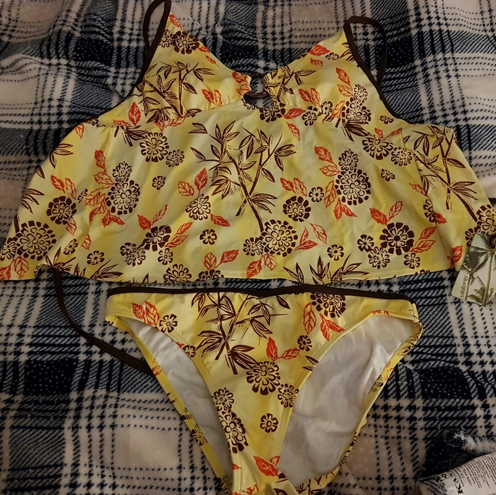 Billabong tankini sz lrg
